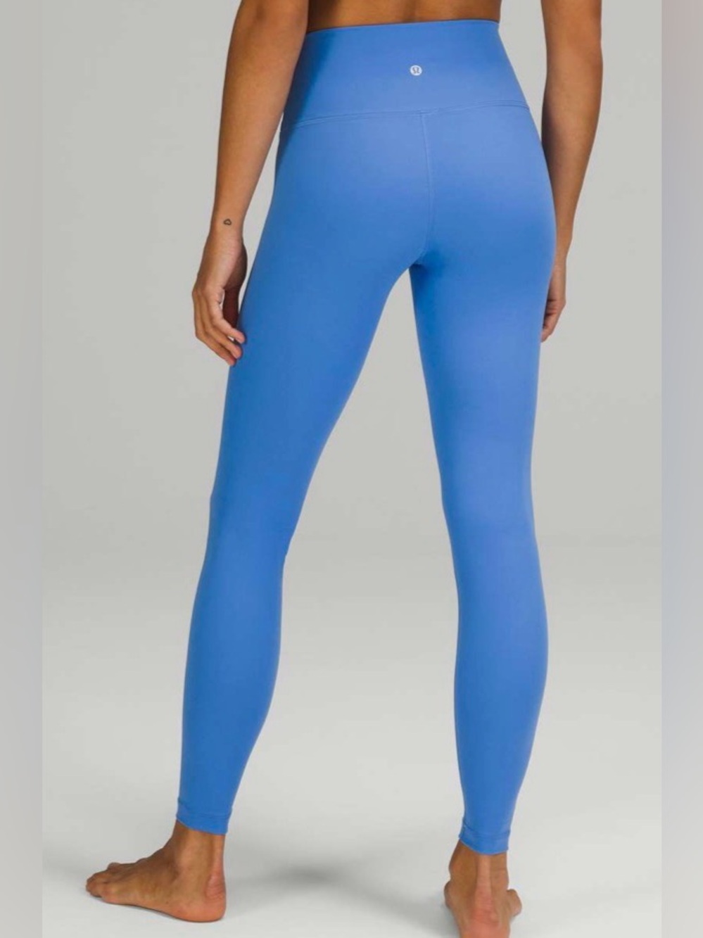 Lululemon Wunder Under High-Rise Tight 28" *Full-On Luxtreme Blue Nile sz 4